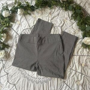 Jules and Leopold black and white patterned pants